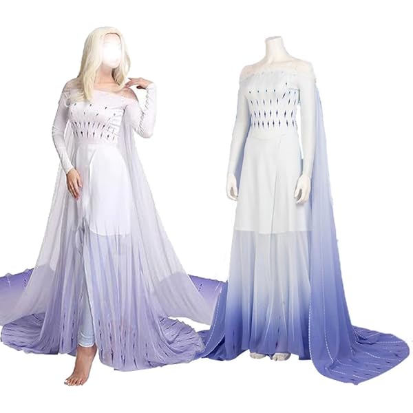 Amazon.co.jp: アナと雪の女王2 Elsa エルサ コスプレ衣装 クリスマス
