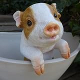 ぶたの置物 ハンギング ピッグ ３７２９-００ ぶた ブタ 豚 オーナメント オブジェ ガーデン ガーデニング インテリア マスコット アニマル 雑貨