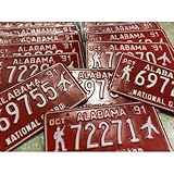 アラバマ州 ALABAMA NATIONL GUARD ナンバープレート ヴィンテージ ライセンスプレート アーミー