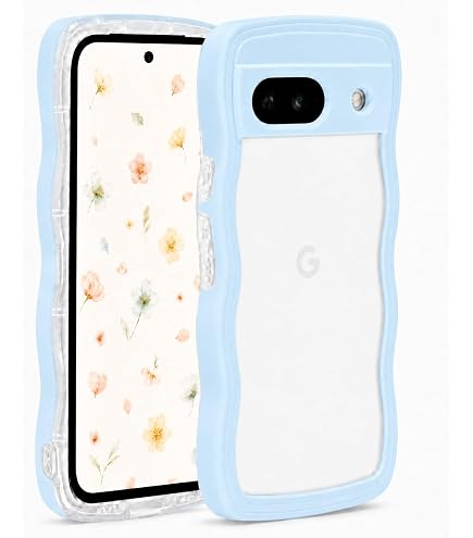Amazon.co.jp: QLTYPRI Google Pixel 7a 用 ケース クリア ウェーブ