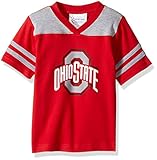 NCAA Ohio State Buckeyes幼児用男の子サッカーシャツ、赤、3