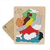 恐竜 パズル 人気の木製パズル 恐竜シリーズ 子供 はめこみ 形合わせ おもちゃ 3才から パズル 幼児 知育玩具 木のおもちゃ | Dingze (A スタイル)