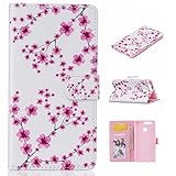 Huawei P9 手帳型 ケース Zeebox 高品質 落下防止 保護カバー 財布型ケース カード収納ホルダー マグネット式 Huawei P9 対応 無期限生涯補償付き (ピンク #8)