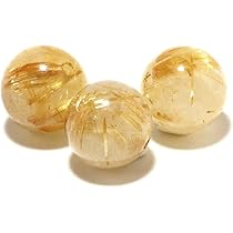 ★ラジエートゴールデンルチル 16.6ミリ珠 ビーズB(SA~SA+ 珍品！) Amazon | (SAJ) 1粒売り ゴールドルチルクォーツ 8mm パワーストーン
