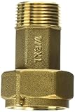 Meter Coupling, 3/4", Lead Free [並行輸入品]