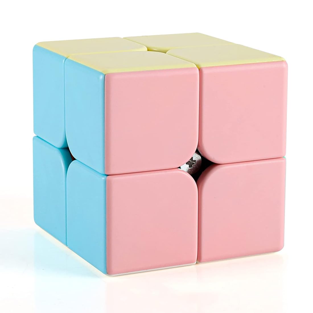 【スマイルSale】【41%OFF】【589円】 MOYU マカロン 2×2 ステッカーレス 回転スムーズ 競技用キューブ