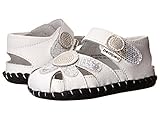 [ペディペド] pediped Daisy Originals (Infant) シューズ White/Silver LG (18-24 Months)((17-24ヶ月）約15cm) - M [並行