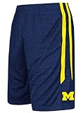 Michigan Wolverines Youth NCAA " Sidler "パフォーマンストレーニングShorts – Navy L ブルー