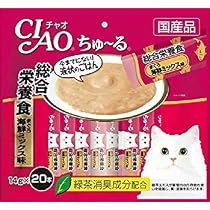 Amazon | チャオ (CIAO) 猫用おやつ ちゅ~る 総合栄養食 まぐろ 海鮮