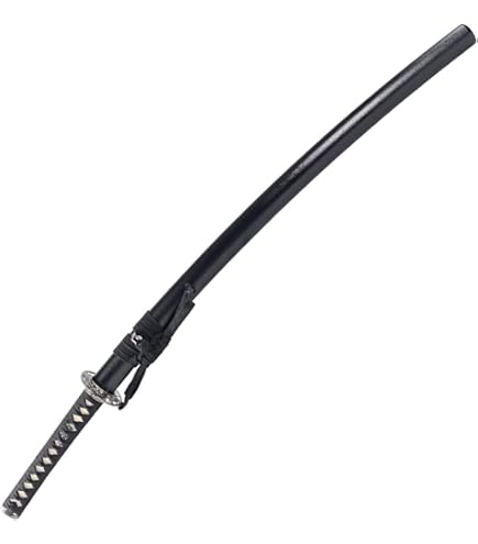 模造刀 黒石目 105cm コスプレ用 Amazon.co.jp: 模造刀（美術刀）黒石目 大刀 亜鉛合金刀身◇模擬刀 刀