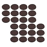 Stanley s845 – 299 1 / 2インチラウンドMedium Duty自己粘着ブラウンフェルトパッドパックof 24