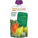 Happy Family happy tot Purees - Spinach Mango and Pear - 4.22 oz - by Happy Family
