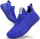 [Feethit] スニーカー メンズ レディース ランニングシューズ 通気 軽量 滑り止 スポーツシューズ スリッポン ジョギング ウォーキング 運動靴 お洒落 旅行 通学 通勤 日常着用 ネイビー ブルー 23.0cm