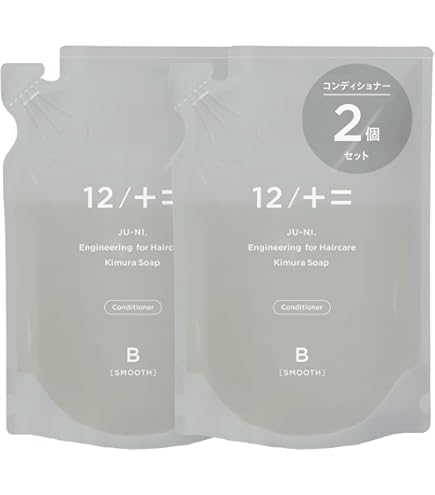 Amazon | 木村石鹸 12/JU-NI シャンプー コンディショナー つめかえ