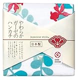 日繊商工 japanese style きんぎょそう ハンカチ JS-3530