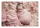 Weathered Rose Lux {Luxury} Stretch Knit Newborn Baby Wrap Photography Props Newborn Photography Pro