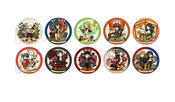 Amazon 文豪ストレイドッグス キャラクタークロニクル トレーディング缶バッジ 10個入りbox 通販
