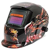 lightboy ソーラー自動暗くなる溶接のヘルメット保護する溶接面 電気溶接マスク