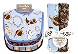 Trend Lab Bouquet Set - Cowboy Baby - Bib & Burp Cloth by Trend Lab [並行輸入品]