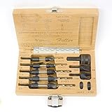 W. L. Fuller 10393011C #11 5-Piece Taper Drill Set [並行輸入品]