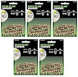 Hangman ダブルヘッドベアクローハンガー - Dリング、ワイヤー、歯、キーホール用4イン1 フック BCK-25