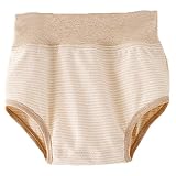 De-Lovely（デ・ラブリー）トレーニングパンツ トレパン トイレトレーニング インナー パンツ ショーツ 女児 ベビー用品 ギフト バースデー プレゼント　2枚組　モカ　S