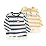 Youpi!(ユッピー) 長袖Tシャツ (80～130cm) キムラタンの子供服 (19072x19372-163) カラシ 80