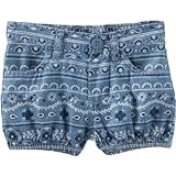 OSHKOSH(オシュコシュ) バンダナプリントシャンブレーバブルショーツ シャンブレー ボトムスショートパンツ 9ヶ月【並行輸入】