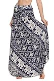 Zeagoo SKIRT レディース US サイズ: L カラー: ブルー