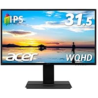 Acer WQHDモニター EB321HQUDbmidphx 31.5インチ IPS 非光沢 2560x1440 WQHD 75Hz 300cd 4ms HDMI
