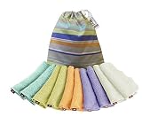 Close Pop-In Pastels Reusable Baby Wipes Pack (Multicoloured) by Close Pop-in