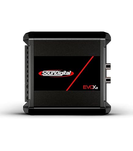 Amazon.co.jp: SounDigital Evo6 3000.1 1オーム 1チャンネル カー
