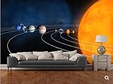 Sproud カスタムの子供壁紙、太陽光発電システム全体を、漫画子供の部屋パークの壁画がリビングの壁防水壁紙 250 Cmx 175 Cm