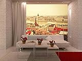 wall26 - 貼ってはがせる ウォールペーパー Lサイズ 壁画シリーズ 100"x144" WMR-WP-X-D385-100x24x6