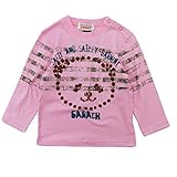 GARACH(ギャラッチ) 天竺ペイントパンダ柄長袖Tシャツ 130cm /ピンク NO.AH-511406