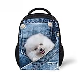 FOR U DESIGNS(JP) リュック 子供 軽量 男の子 女の子 犬バッグ