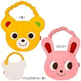 MIKIHOUSE(ミキハウス)プッチー＆うさこ お顔スタイ(よだれかけ) －－－,ピンク（08）