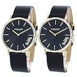 [コーチ]COACH 収納BOXペアウォッチ ペリー ボーイズペア おそろい2本 ブラックレザー 黒 時計 1450333314503333 腕時計 [並行輸入品]