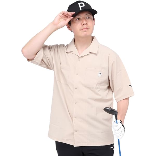 Amazon | [プーマ] ゴルフハーフパンツ GOLF ゴルフ P ストレッチシア