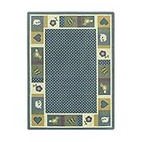 Joy Carpets Kid Essentials Infants & Toddlers Seeing Spots Rug Soft 7'8 x 10'9 [並行輸入品]