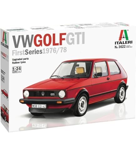 Amazon | イタレリ 1/24 フォルクスワーゲン ゴルフGTI 1976/1978 2in1