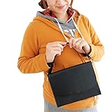 ママのアイディアいっぱい♪ バッグ 型 母子手帳ケース (ブラック)