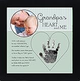 Baby Child Keepsake Handprint Frame with Poetry - Mommy, Daddy, Grandma or Grandpa (Grandpa) by The 