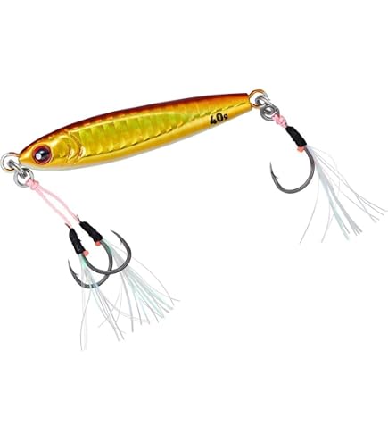 Amazon.co.jp: ダイワ(DAIWA) ソルティガ CVジグ SLJ MG赤金 60g