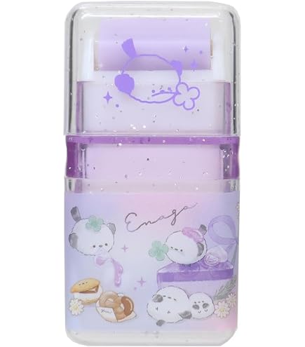 Amazon.co.jp: [けしごむ]香り付きローラー消しゴム/よるねこボンボン