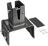 アイリスオーヤマ ラティス パーツ ポスト固定金具 ブロック用 LPK-120B 幅約14.2×奥行約11.6×高さ約18cm