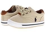 (ポロラルフローレン) Polo Ralph Lauren キッズカジュアルシューズ・・スニーカー・靴 Vaughn Soft Sole (Infant/Toddler) Khaki Canvas 0
