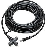 ソフトタイプ延長コード 15A 10M ブラック 3口 KM05-10/コードリール【KOWA】
