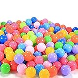 Honory 200pcs Colorful Ball Fun Ball Soft Plastic Ocean Ball Baby Kid Toy Swim Pit Toy by Honory [並行