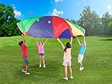 12-foot Play Parachute Kids Canopy Children Wind Tent [並行輸入品]